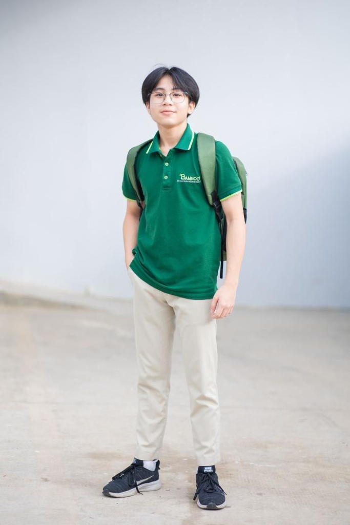 Quần chính khóa Bamboo trung học 2024