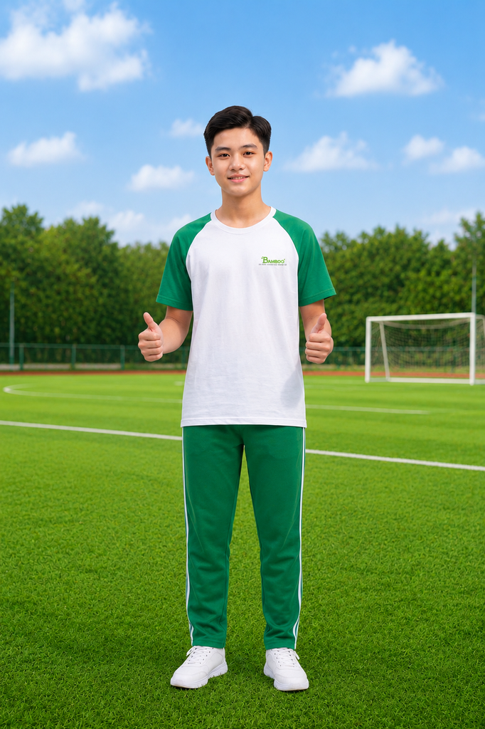 Áo thể dục Bamboo trung học 2024 (sao chép)