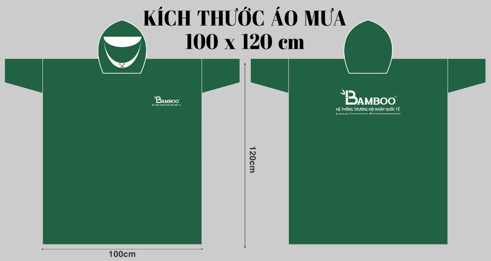 Áo mưa Bamboo